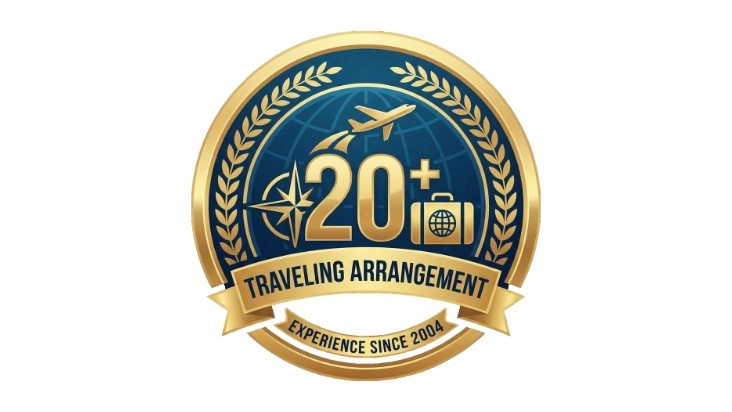 20 years travelling arrangement